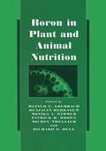 Cover: Boron in Plant and Animal Nutrition - Springer