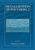 Cover: Metallization of Polymers 2 - Springer