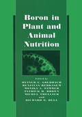 Cover: Boron in Plant and Animal Nutrition - Springer
