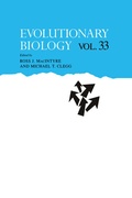 Cover: Evolutionary Biology - Springer