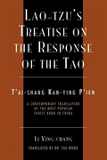 Cover: Lao-Tzu's Treatise on the Response of the Tao - Yale University Press