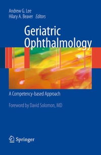 Enlarge image Cover: Geriatric Ophthalmology - Springer