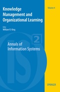 Cover: Knowledge Management and Organizational Learning - Springer