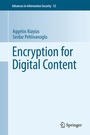 Cover: Encryption for Digital Content - Springer