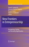 Cover: New Frontiers in Entrepreneurship - Springer