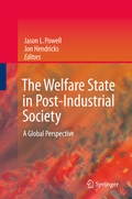 Cover: The Welfare State in Post-Industrial Society - Springer