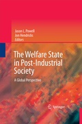 Cover: The Welfare State in Post-Industrial Society - Springer