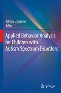 Abbildung von: Applied Behavior Analysis for Children with Autism Spectrum Disorders - Springer