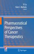 Cover: Pharmaceutical Perspectives of Cancer Therapeutics - Springer
