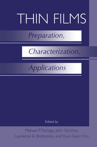 Abbildung von: Thin Films: Preparation, Characterization, Applications - Springer