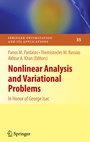 Cover: Nonlinear Analysis and Variational Problems - Springer