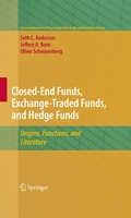 Cover: Closed-End Funds, Exchange-Traded Funds, and Hedge Funds - Springer