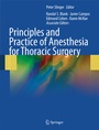 Cover: Principles and Practice of Anesthesia for Thoracic Surgery - Springer