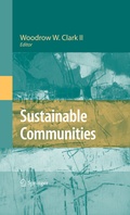 Cover: Sustainable Communities - Springer