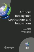 Cover: Artificial Intelligence Applications and Innovations - Springer
