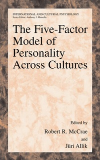 Enlarge image Cover: The Five-Factor Model of Personality Across Cultures - Plenum Publishing Co.,N.Y.