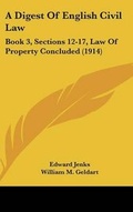 Cover: A Digest Of English Civil Law - Kessinger Publishing