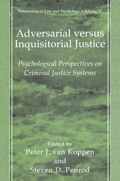 Cover: Adversarial versus Inquisitorial Justice - Springer