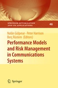 Cover: Performance Models and Risk Management in Communications Systems - Springer