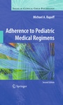 Cover: Adherence to Pediatric Medical Regimens - Springer