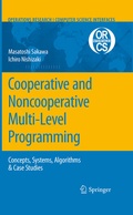 Cover: Cooperative and Noncooperative Multi-Level Programming - Springer
