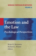 Cover: Emotion and the Law - Springer