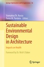 Cover: Sustainable Environmental Design in Architecture - Springer