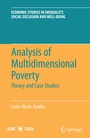 Cover: Analysis of Multidimensional Poverty - Springer