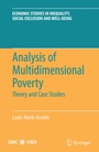 Cover: Analysis of Multidimensional Poverty - Springer
