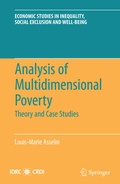 Cover: Analysis of Multidimensional Poverty - Springer