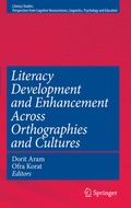 Cover: Literacy Development and Enhancement Across Orthographies and Cultures - Springer