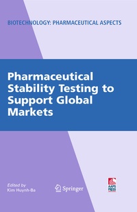 Enlarge image Cover: Pharmaceutical Stability Testing to Support Global Markets - Springer
