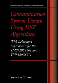 Enlarge image Cover: Communication System Design Using DSP Algorithms - Kluwer Academic/Plenum Publishers