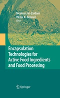 Cover: Encapsulation Technologies for Active Food Ingredients and Food Processing - Springer