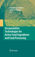 Cover: Encapsulation Technologies for Active Food Ingredients and Food Processing - Springer
