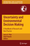 Cover: Uncertainty and Environmental Decision Making - Springer
