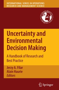Enlarge image Cover: Uncertainty and Environmental Decision Making - Springer