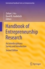 Cover: Handbook of Entrepreneurship Research - Springer