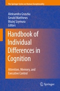 Cover: Handbook of Individual Differences in Cognition - Springer