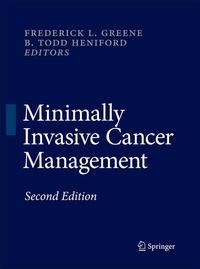 Enlarge image Cover: Minimally Invasive Cancer Management - Springer