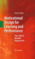 Cover: Motivational Design for Learning and Performance - Springer