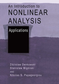 Abbildung von: An Introduction to Nonlinear Analysis: Applications - Springer