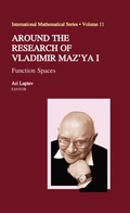 Cover: Around the Research of Vladimir Maz'ya I - Springer