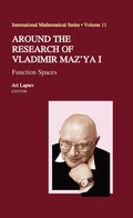 Cover: Around the Research of Vladimir Maz'ya I - Springer
