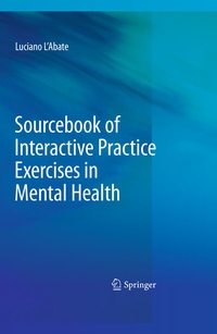 Enlarge image Cover: Sourcebook of Interactive Practice Exercises in Mental Health - Springer