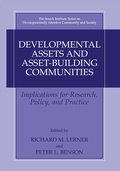 Cover: Developmental Assets and Asset-Building Communities - Plenum Publishing Co.,N.Y.