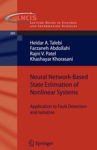 Enlarge image Cover: Neural Network-Based State Estimation of Nonlinear Systems - Springer