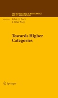 Cover: Towards Higher Categories - Springer