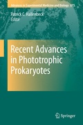 Cover: Recent Advances in Phototrophic Prokaryotes - Springer