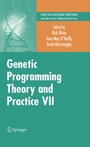 Cover: Genetic Programming Theory and Practice VII - Springer